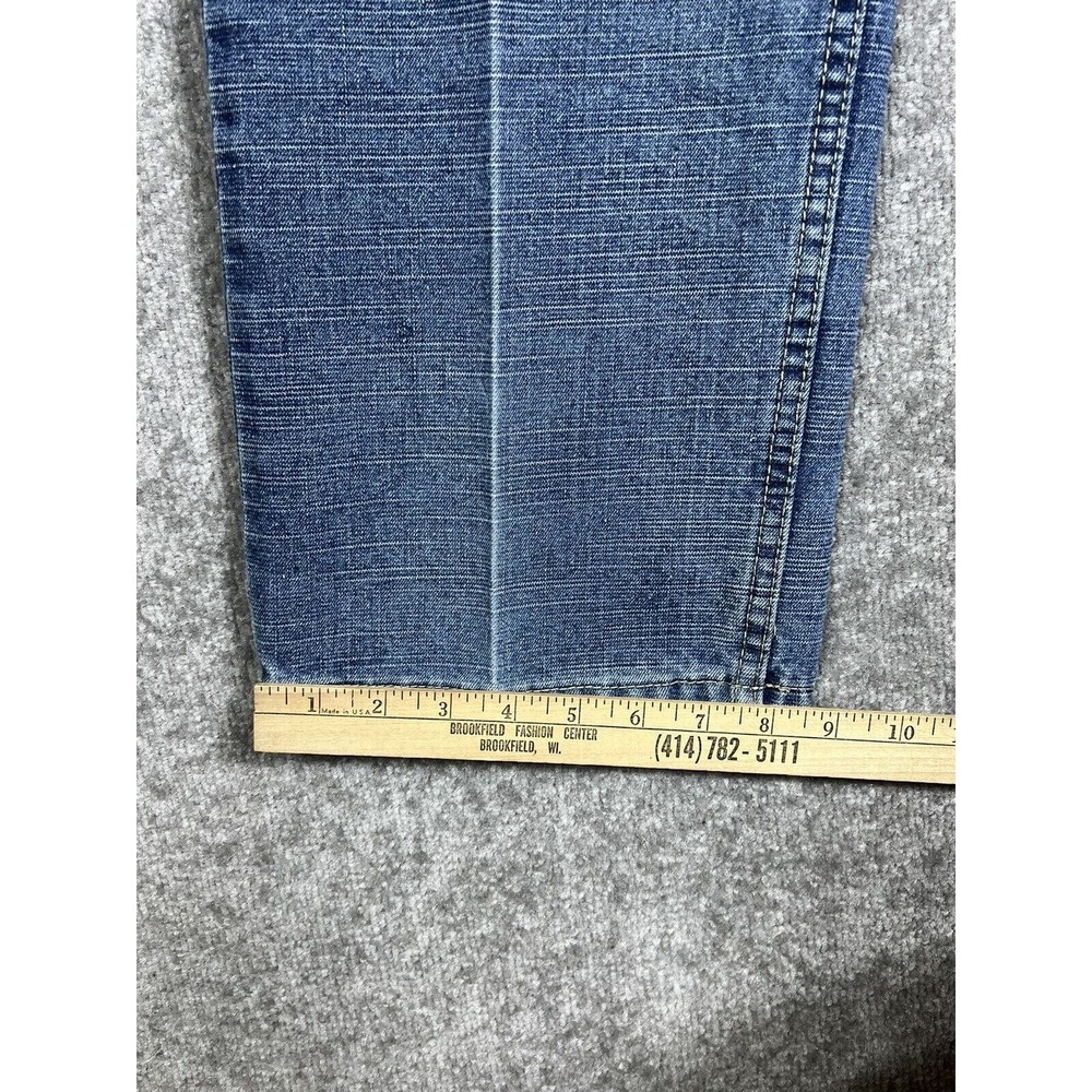 River Rock Jeans Mens Size 40x32 Blue Denim Straight Leg 5-Pocket Cotton/Poly - Picture 13 of 13